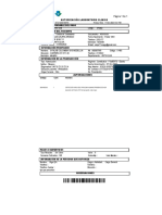 Autorización Laboratorio Clinico: Documento: 43503593