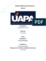 Tarea 1.2 Psicopatologia 1