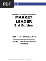 New Edition Market Leader Pre-Intermediate