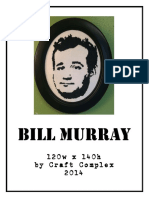 BillMurrayCross StitichPattern PDF