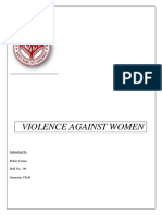 Violence Against Women: Gender Justice