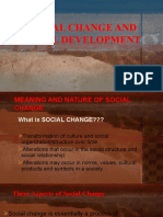 Social Change and Rural Development