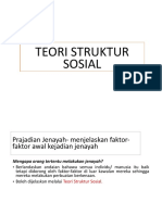 Teori Struktur Sosial