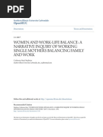 Single Mothers Balancing Family PDF