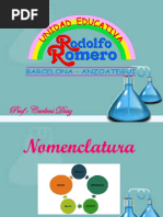 Nomenclatura de Oxidos Basicos