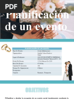 Planificación de Un Evento