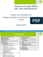 Implementación SGE Según ISo 50.001 URE ELECTIVA 2019-1 ISO 50.001 2019