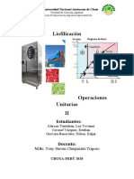 GRUPO 5 - INFORME de Liofilización NEY