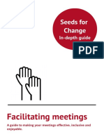 Facilitating Meetings: Seeds For Change