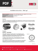 Installation Instructions Slide Lag - June - 2013