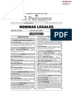 Normas Legales: Umario