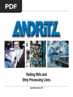 Rolling Mills and Strip Processing Lines: Capital Market Days 2007