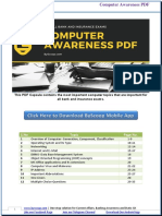 Computer Awareness PDF