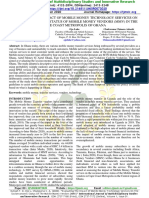 Evaluating The Impact of Mobile Money Technology Services On The Socioeconomic Status of Mobile Money Vendors (MMV) in The Cape Coast Metropolis of Ghana