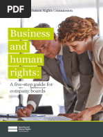 Business and Human Rights:: A Five-Step Guide For Company Boards