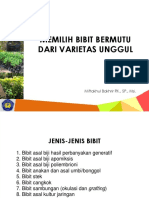 Pemilihan Bibit Unggul PDF