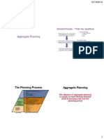 Aggregate Planning PDF