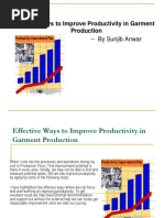 Effective Ways To Improve Productivity in Garment Production