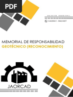 Memorial de Responsabilidad Geotécnico (Sanabria) PDF