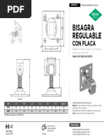 Ficha BISAGRA PLACA - ROMA