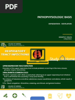 Pathophysiologic Basis: Oxygenation - Ventilation