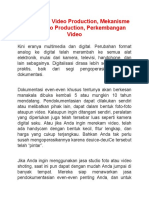 Pengenalan Video Production