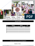 GVC Analysis of RMG Indutry in Bangladesh