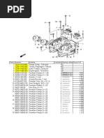 Partes en Biker Bandit Honda Sahara NX 350