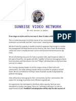 Welcome To Sunrise Video Network