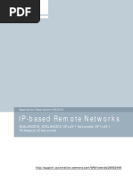 IP-based Remote Networks: SCALANCE M, SCALANCE S, CP x43-1 Advanced, CP 1x43-1, TS Adapter IE Advanced