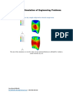 Design and Simulation of Engineering Problems