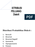 11-Materi-DISTRIBUSI PROBABILITAS Diskrit