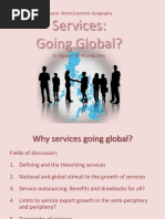 Chapter 5 - Services Going Global