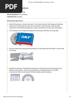 SKF Mount - 22318 EJA - VA405 - Hot Mounting - Housing