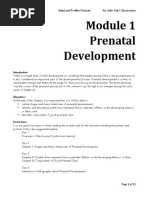 Module 1 Prenatal Development - PDF PDF