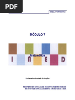 Módulo 7 de Matemática Da 11 e 12 Classe em PDF