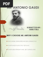 Ar. Antonio Gaudi