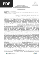 Denuncia Violencia de Genero Completa K-19-0088-00061