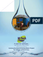 Community Based Drinking Water Project For Villages of Rural Area