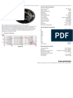 Bass Pulse15: General Specifications