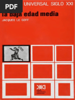 11 J. Le Goff - La Baja Edad Media PDF