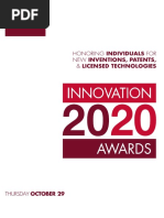 2020 Innovation Awards Program