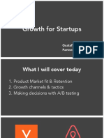 Growth For Startups SUS PDF