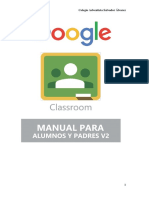 Tutorial de Classroom para Los Estudiantes Salvador Alvarez