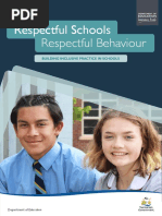 Respectful Schools Respectful Behaviour