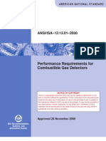 12.13.01 - Performance Requirement For Combustible Gas Detec