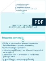 Imaginea Personală - Deontologia Profesională - PPSX