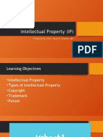 Intellectual Property (IP) : Presented By: Prof. Jason A. Sespeñe, MIT