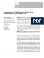 Soft-Tissue Nail-Fold Excision: A Definitive Treatment For Ingrown Toenails