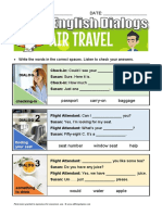 (Dialog) Air Travel PDF